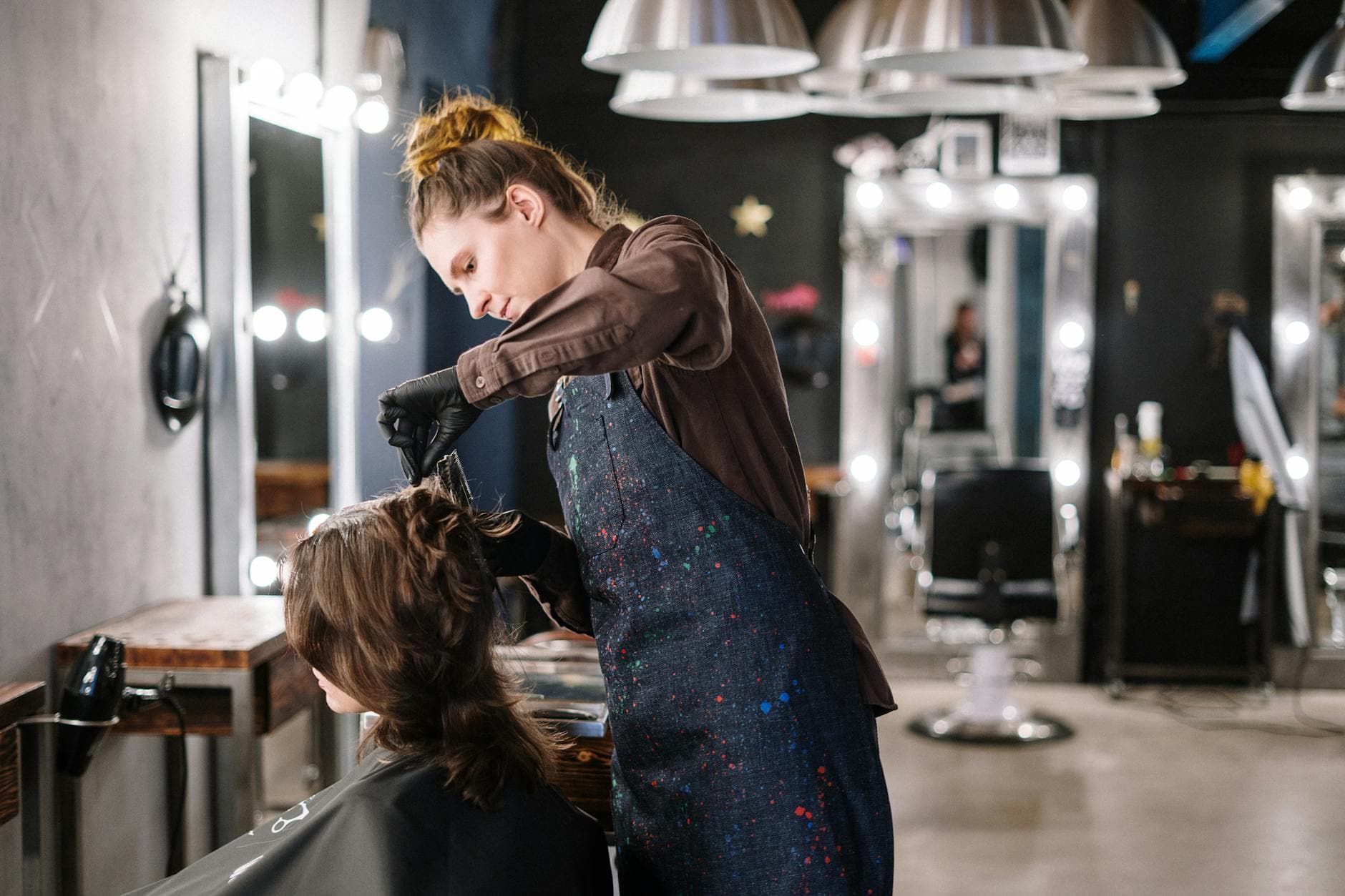 Coupe et coiffage — Kexina Salon (réalisation 4)