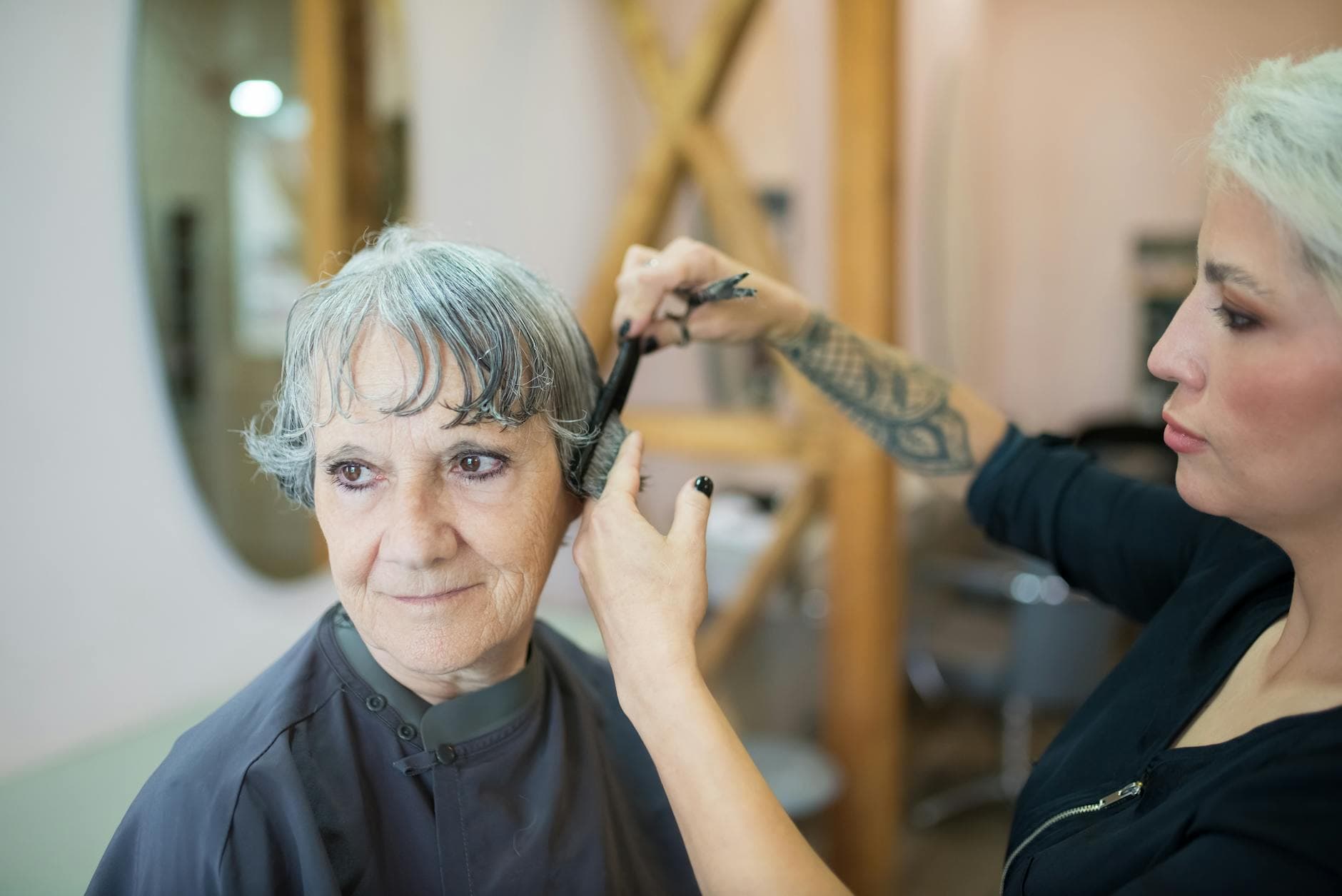 Coupe et coiffage — Monarch Barber (réalisation 8)